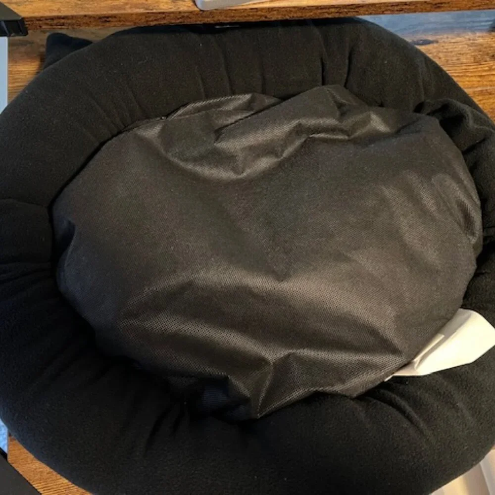 Silver Cat Ear Pet Bed